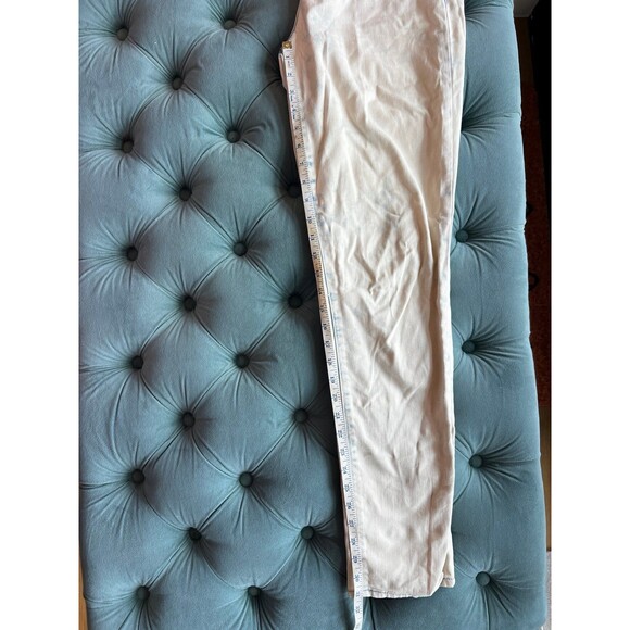 Chicos Jeans Womens 0 US 4 Acid Washed Blue Pants Tall Stretch - Picture 10 of 10